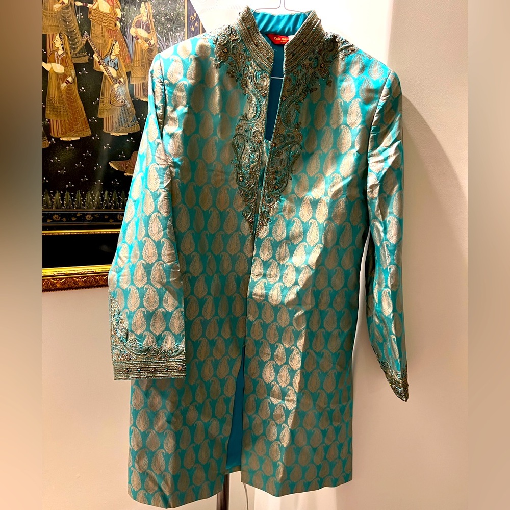 Silk Sherwani .. beautiful piece